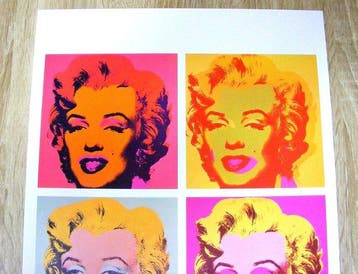 Andy Warhol - 4 Marilyn Monroe (1964,1967), Antiek en Kunst