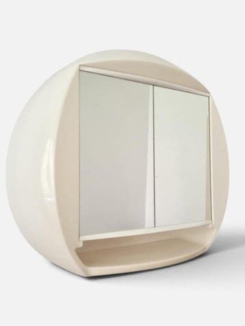 Pierre Paulin - Armoire à pharmacie - ABS, Verre - Armoire, Antiquités & Art