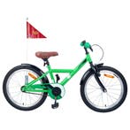 vidaXL Kinderfiets 18 Inch voor 5-7 jaar oud Groen, Fietsen en Brommers, Verzenden, Nieuw