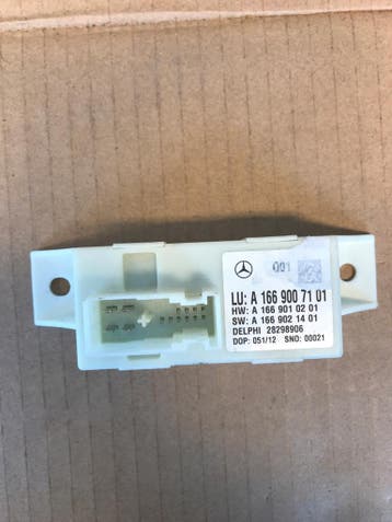 Mercedes module controller A1669007101, Verzenden, Gebruikt