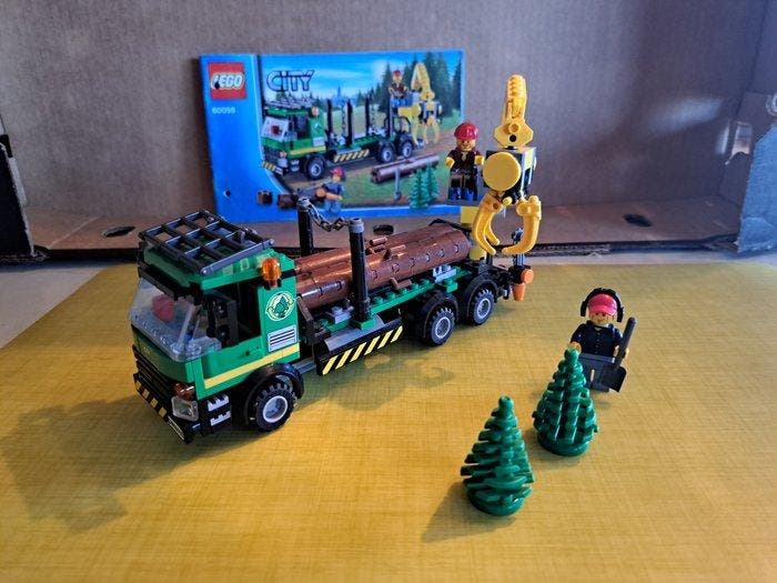 Lego Set - City - Bûcheron, travaux..., Enfants & Bébés, Jouets | Duplo & Lego