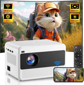 1080P WiFi Projector | Retour deal | Sla nu toe! (beamer), Verzenden, Zo goed als nieuw