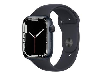 Apple Watch Series 7 - 45mm - Aluminium - Midnight - GPS, Handtassen en Accessoires, Verzenden, Zo goed als nieuw, Apple
