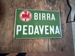 Enseigne émaillée de la Bière Pedavena, années 1940-1950 -