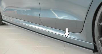 Side skirt aanzetstuk | geschikt voor Skoda | Octavia 20- 5d, Auto-onderdelen, Verzenden, Nieuw, Skoda
