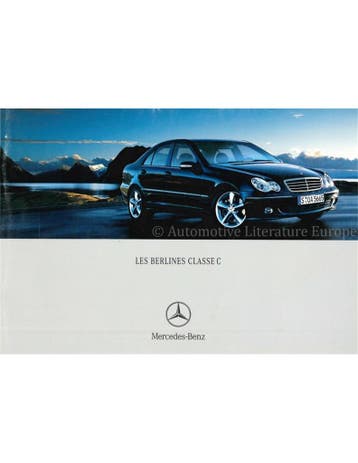 2004 MERCEDES BENZ C KLASSE SEDAN BROCHURE FRANS