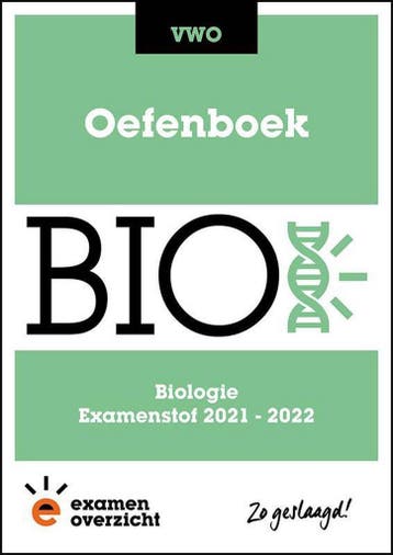 ExamenOverzicht - Oefenboek Biologie VWO 9789493237384, Verzenden, Zo goed als nieuw, ExamenOverzicht