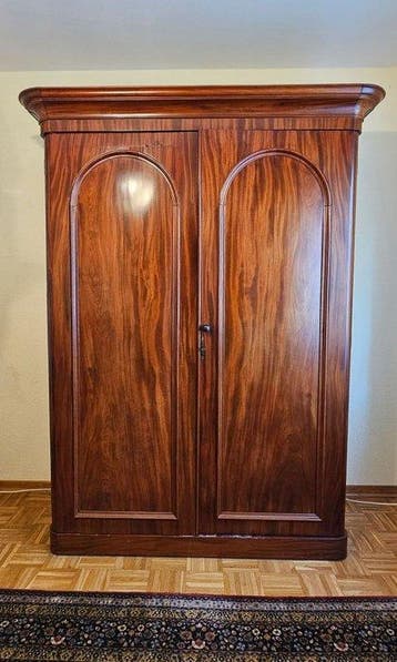 Kast - Mahonie - Biedermeier-kast