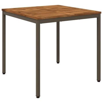 Table jardin acacia 80x80cm - Retour client - 34% de remise, Verzenden, Nieuw