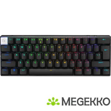 Logitech G Pro X 60 Zwart Draadloos Gaming Toetsenbord GX, Verzenden, Nieuw