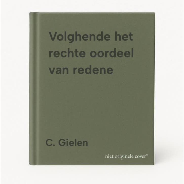 Volghende het rechte oordeel van redene 9789027138873, Livres, Science, Envoi