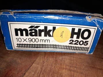 Märklin H0 - 2205 - Modeltreinsporen (10) - 10x K-flexrail,, Hobby en Vrije tijd, Nieuw