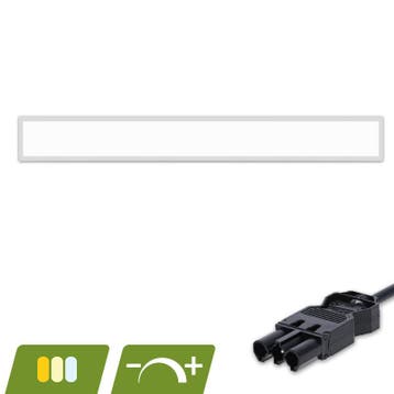 BACK-LIT LED PANEEL | PONTUS | 150X18CM | 30W | DIMBAAR | C, Verzenden