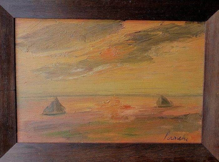 Constant Permeke (1886-1952) - Namiddag op zee, Antiek en Kunst, Kunst | Schilderijen | Klassiek