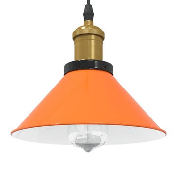 vidaXL Hanglamp in hoogte verstelbaar E27 Ø22cm metaal, Verzenden, Nieuw