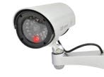 Dummy beveiligingscamera nep camera buiten outdoor LED *zilv, Verzenden, Nieuw