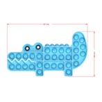 Pop It - Fidget Anti Stress Speelgoed Bubble Toy Siliconen, Verzenden