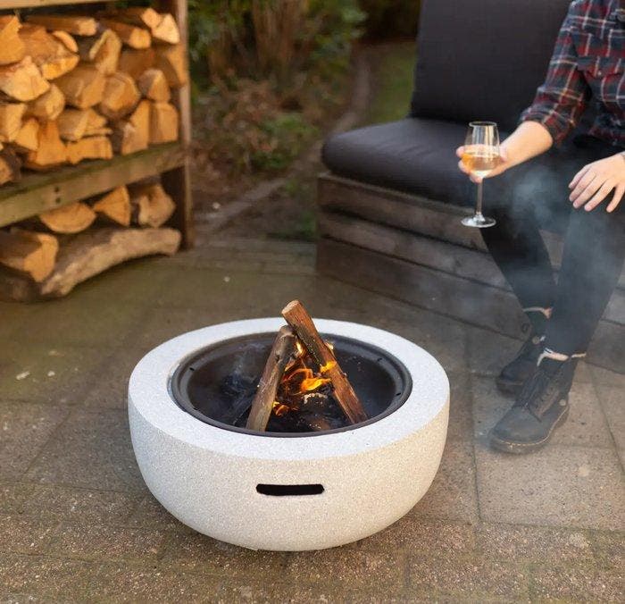 Modern Architectonisch ornament - 2025 - Vuurschaal -, Antiquités & Art, Curiosités & Brocante