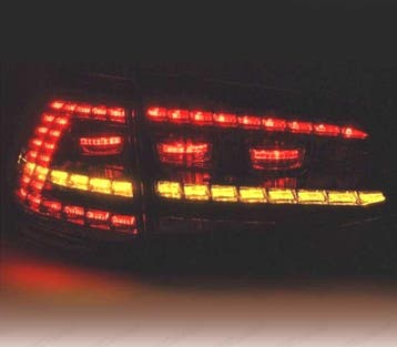 FEUX ARRIÈRE VOLKSWAGEN VW GOLF 7 12-17 LOOK GTI CLIGNOTANTS, Verzenden, Nieuw