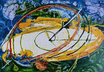 Mario Schifano (1934-1998) - Viaggio verso l’infinito