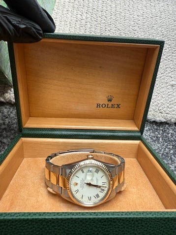 Rolex - Oyster Perpetual Datejust - 16013 - Heren - 1982, Handtassen en Accessoires, Horloges | Heren, Nieuw