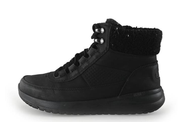 Skechers Veterboots in maat 38 Zwart, Kleding | Dames, Schoenen, Zwart, Gedragen, Overige typen, Verzenden