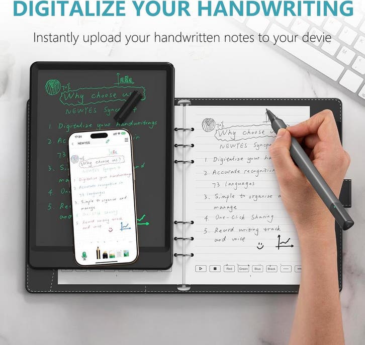 Smart Pen & Notitieboek | Retour Deal | 35% Korting NU!, Computers en Software, 3D-printerbenodigheden, Nieuw, Verzenden