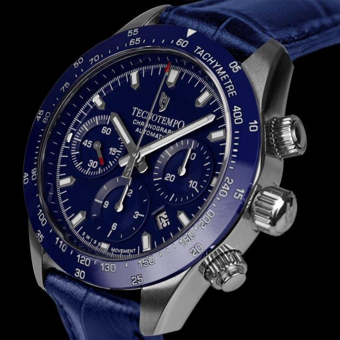 Tecnotempo - Chronograph Chrono Orbs  - Automatic Swiss, Bijoux, Sacs & Beauté, Montres | Hommes