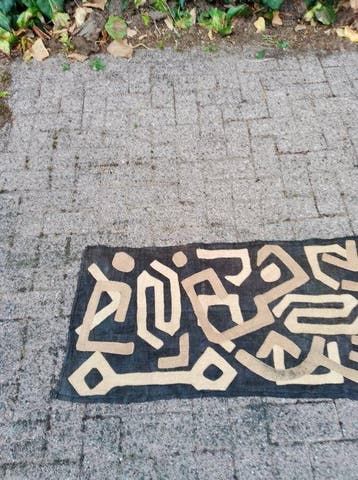 Wandtapijt - 355 cm - 55 cm - Lang Kuba Wandkleed, Antiek en Kunst