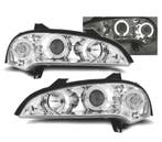 PHARES POUR OPEL TIGRA 95-03 ANGEL EYES FOND CHROMÉ, Verzenden, Nieuw
