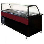 Luxe gekoeld buffet 200 cm | Zwart graniet | Bordeaux | Sala, Nieuw in verpakking