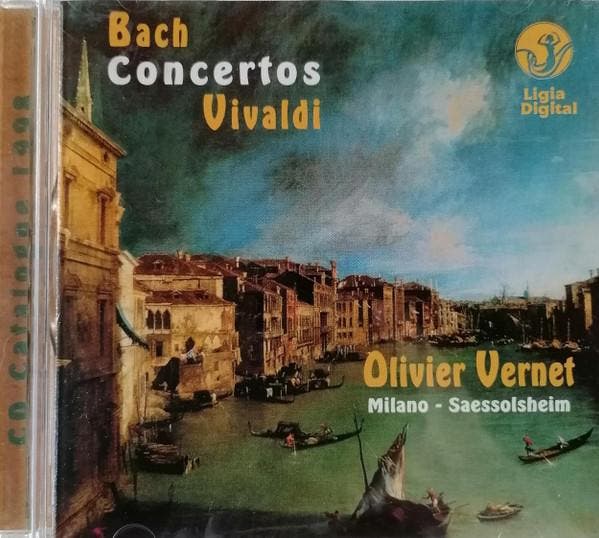Johann Sebastian Bach, Antonio Vivaldi, Olivier Vernet - Con, Cd's en Dvd's, Cd's | Pop, Gebruikt, Verzenden