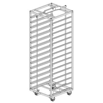Laadframe Trolley | ROTOR LINE | 15/18x EN600x800 Diamond, Verzenden, Nieuw in verpakking