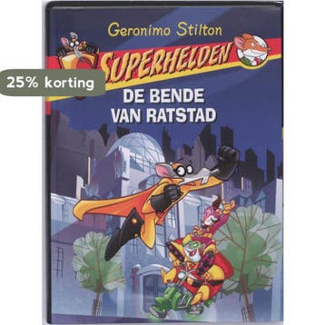 De bende van Ratstad / Superhelden / 1 9789085921073, Verzenden, Gelezen, Geronimo Stilton
