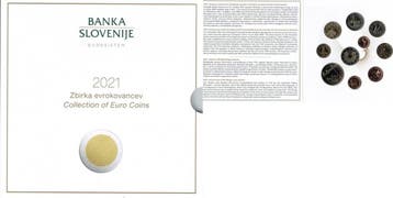 Coffrets Brillant Universel Slovenie Coffret Euro Brillan..., Timbres & Monnaies, Monnaies | Europe | Monnaies euro, Verzenden