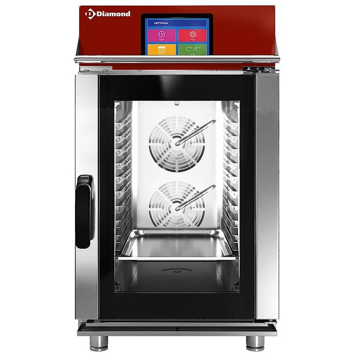 Hetelucht-/Stoomoven | COMBI SMART EVO | 10 Niveaus (1/1, Zakelijke goederen, Horeca | Keukenapparatuur, Nieuw in verpakking, Verzenden