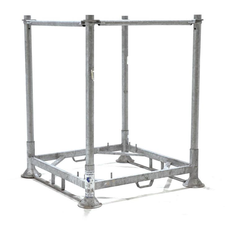 Gebruikte Big bag rack geschikt voor rongen 60.3, Articles professionnels, Aménagement de Bureau & Magasin | Entrepôt, Rayonnage & Stockage