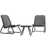 tectake Wicker zitgroep Modica voor 2 personen, ergonomisch, Verzenden, Nieuw