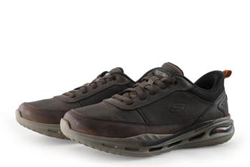 Skechers Sneakers in maat 41 Bruin, Kleding | Heren, Schoenen, Bruin, Verzenden, Zo goed als nieuw, Skechers