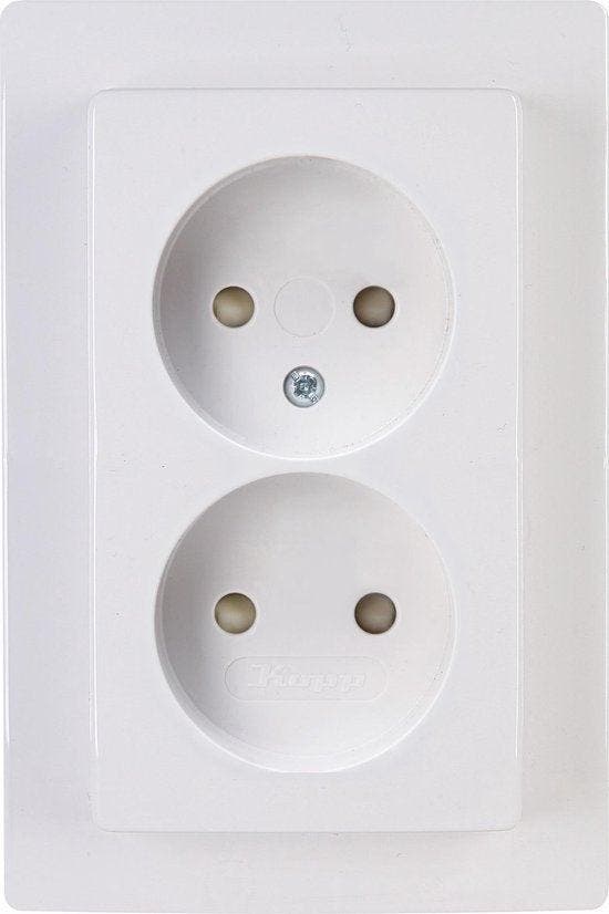 2dekans | Kopp Paris Zonder Randaarde Wandcontactdoos - WCD, Bricolage & Construction, Électricité & Câbles, Enlèvement ou Envoi