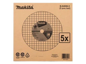 Veiling - 5x Makita slijpschijven 355x4.3x25.4mm bandenzaag