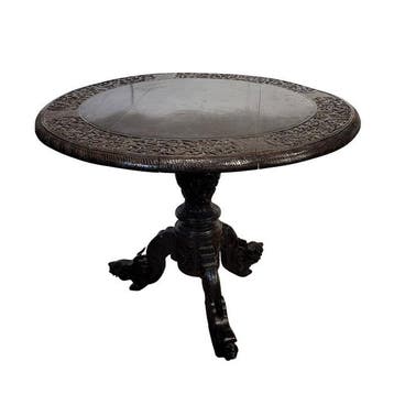 Anglo-Indian - Tafel - hard hout - Salontafel, met