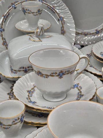 AK Kaiser Porzellan – Großes 45-teiliges Kaffee-Service
