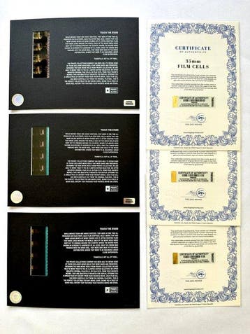 James Bond – Daniel Craig Era – Rare Set of 3 Mounted 35mm, Nieuw