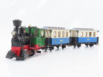 LGB G - 20401 - Treinset (1) - Startset: Stainz 2 met wagons, Hobby & Loisirs créatifs