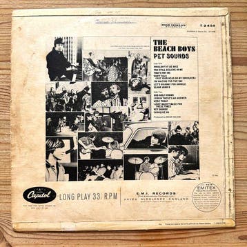 The Beach Boys - Pet Sounds [first UK mono pressing] -