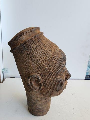 Hoofd Ifé - Yoruba - Benin (Zonder minimumprijs), Antiek en Kunst, Kunst | Niet-Westerse kunst