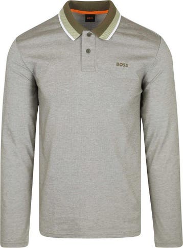 BOSS Polo Groen maat Maat 52/54 (L) Heren, Maat 52/54 (L), BOSS, Verzenden, Nieuw