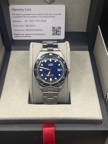 Oris - Divers Sixty-Five - Sans prix de réserve - Homme -, Handtassen en Accessoires, Nieuw