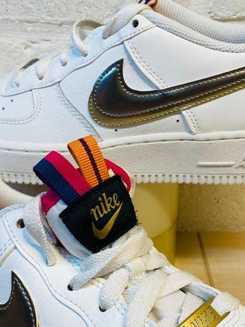 Nike - Air Force One Silver Gold P39 - Sneakers - Maat: EU, Kleding | Heren, Nieuw